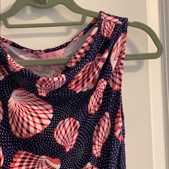 Lilly Pulitzer Great Escape Navy Top - Picture 2 of 3